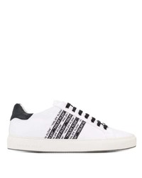 Philipp Plein Low Top Logo Stripe Sneakers