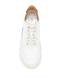 AUTRY Low Top Side Logo Patch Sneakers