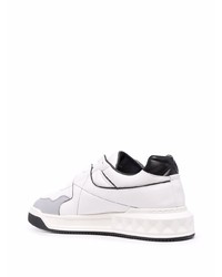 Valentino Garavani One Stud Low Top Lace Up Sneakers