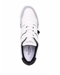 Valentino Garavani One Stud Low Top Lace Up Sneakers