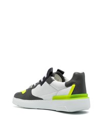 Givenchy Panelled Lace Up Sneakers