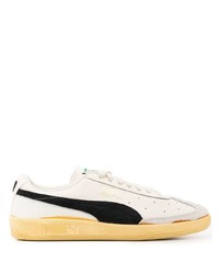 Puma Panelled Lace Up Sneakers