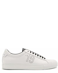 Givenchy Perforated Star Low Top Leather Trainers