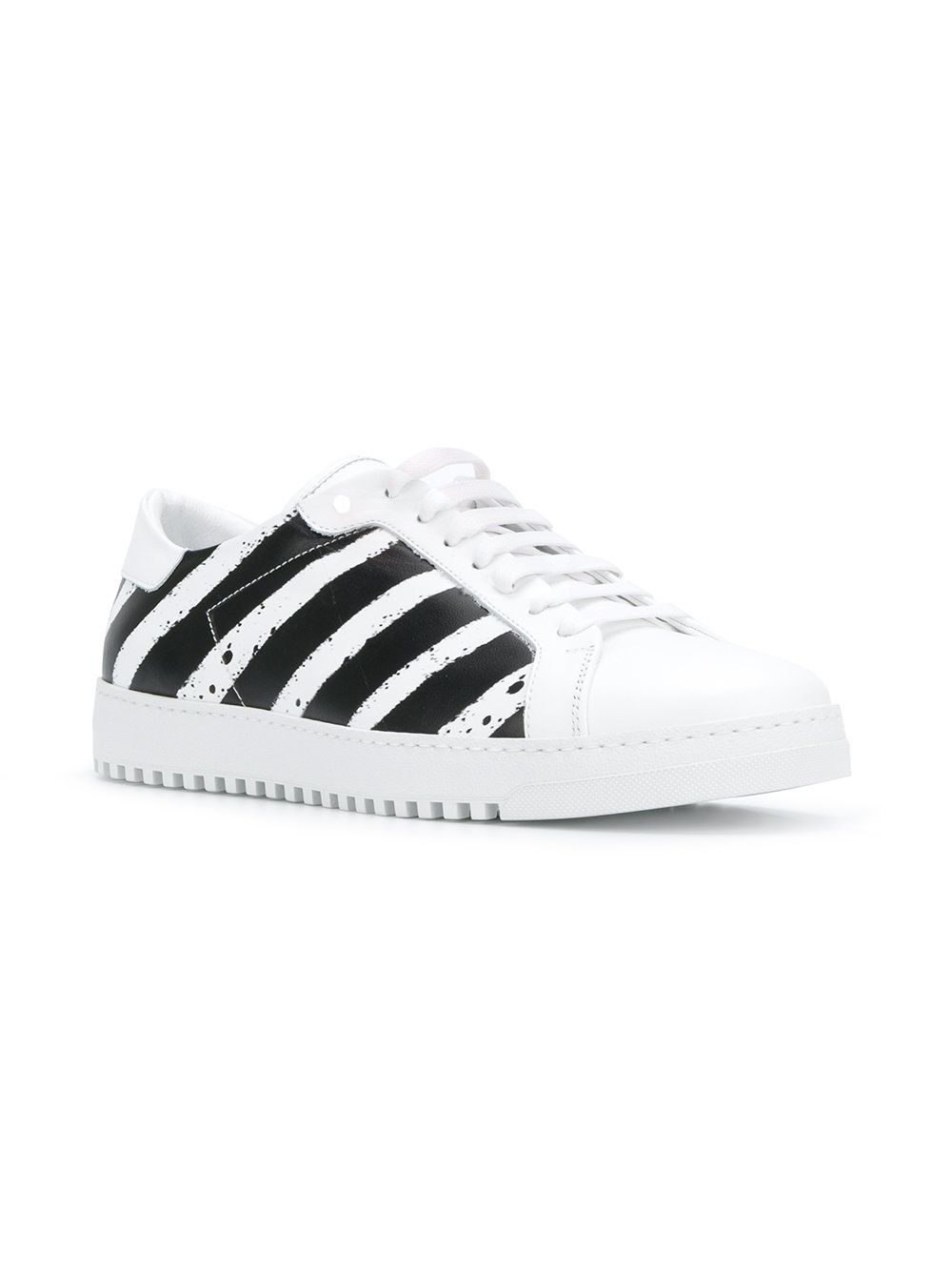 Off-White Striped Sneakers, $823 