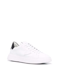 Philippe Model Paris Temple Leather Sneakers