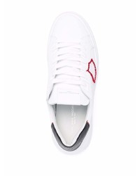 Philippe Model Paris Temple Leather Sneakers