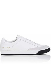 Common Projects Tennis Pro Leather Suede Sneakers