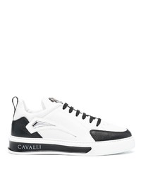 Roberto Cavalli Tooth Plaque Low Top Sneakers