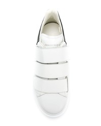 Alexander McQueen Touch Strap Wedge Sole Sneakers