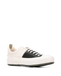 Officine Creative Two Tone Lace Up Sneakers