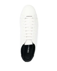 Emporio Armani Two Tone Low Top Sneakers