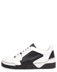 Givenchy Tyson Leather Low Top Sneaker Blackwhite