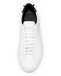 Givenchy Urban Knot Colorblock Leather Low Top Sneaker Whiteblack