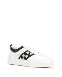 Bally Vita Checker Panelled Sneakers