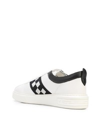 Bally Vita Checker Panelled Sneakers