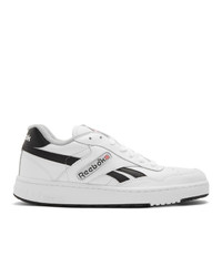 Reebok Classics White And Black Bb 4000 Sneakers