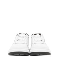 Paul Smith White And Black Hackney Sneakers