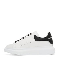 Alexander McQueen White And Black Oversized Sneakers