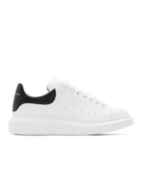 Alexander McQueen White And Black Oversized Sneakers