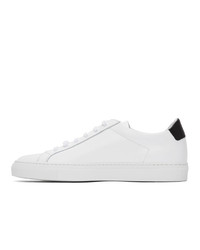 Common Projects White And Black Retro Sneakers