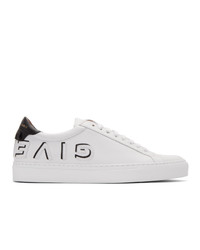 Givenchy White And Black Reverse Urban Street Sneakers, $695 | SSENSE ...