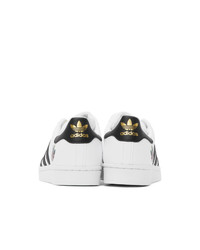adidas Originals White And Black Sneakers