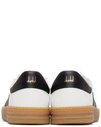 Dunhill White Black Court Legacy Sneakers