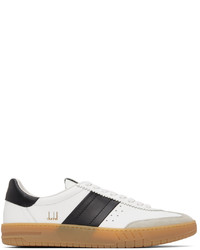 Dunhill White Black Court Legacy Sneakers