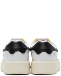 New Balance White Black Ct302 Sneakers