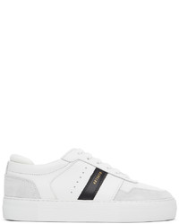 Axel Arigato White Black Detailed Platform Sneakers