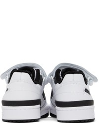 adidas Originals White Black Forum Low Sneakers