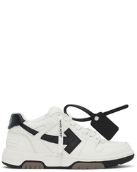 Off-White White Black Out Of Office Sneakers