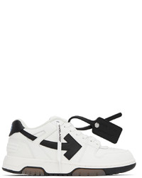 Off-White White Black Out Of Office Sneakers