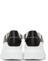 Alexander McQueen White Black Oversized Triple Sneakers