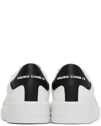 Golden Goose White Black Purestar Sneakers