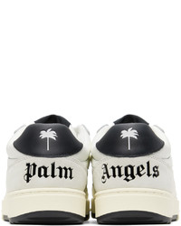 Palm Angels White Black University Sneakers