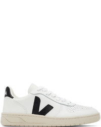 Veja White Black V 10 Sneakers