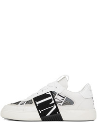 Valentino Garavani White Black Vl7n Sneakers
