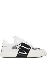 Valentino Garavani White Black Vl7n Sneakers