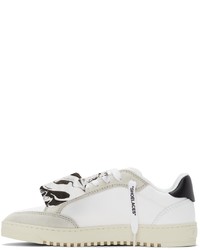 Off-White White Black Vulcanized 50 Sneakers