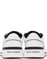 Dolce & Gabbana White New Roma Sneakers