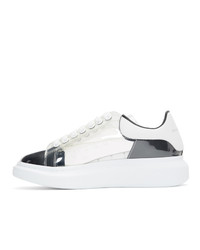 Alexander McQueen White Plexi Larry Sneakers