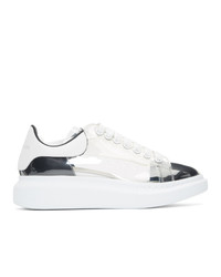 Alexander McQueen White Plexi Larry Sneakers