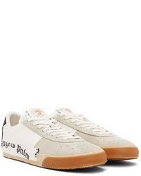 Palm Angels White Vulcanized Sneakers