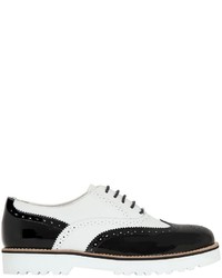 Hogan Two Tone Leather Oxford Shoes