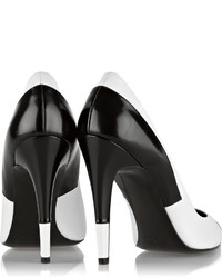 Pierre Hardy Paneled Leather Pumps
