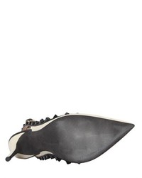 Valentino 100mm Rockstud Two Tone Leather Pumps