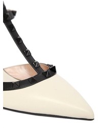Valentino 65mm Rockstud Two Tone Leather Pumps