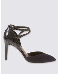 Marks and Spencer Wide Fit Stiletto Court Shoes With Insolia