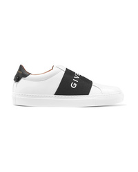 Givenchy Urban Street Leather Slip On Sneakers